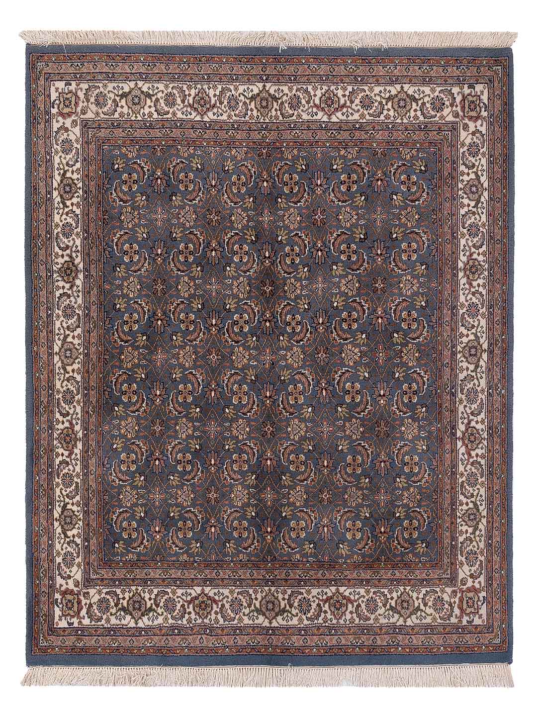 Oosters tapijt - Keshan - Indus vierkant  - 200 x 200 cm - karamel