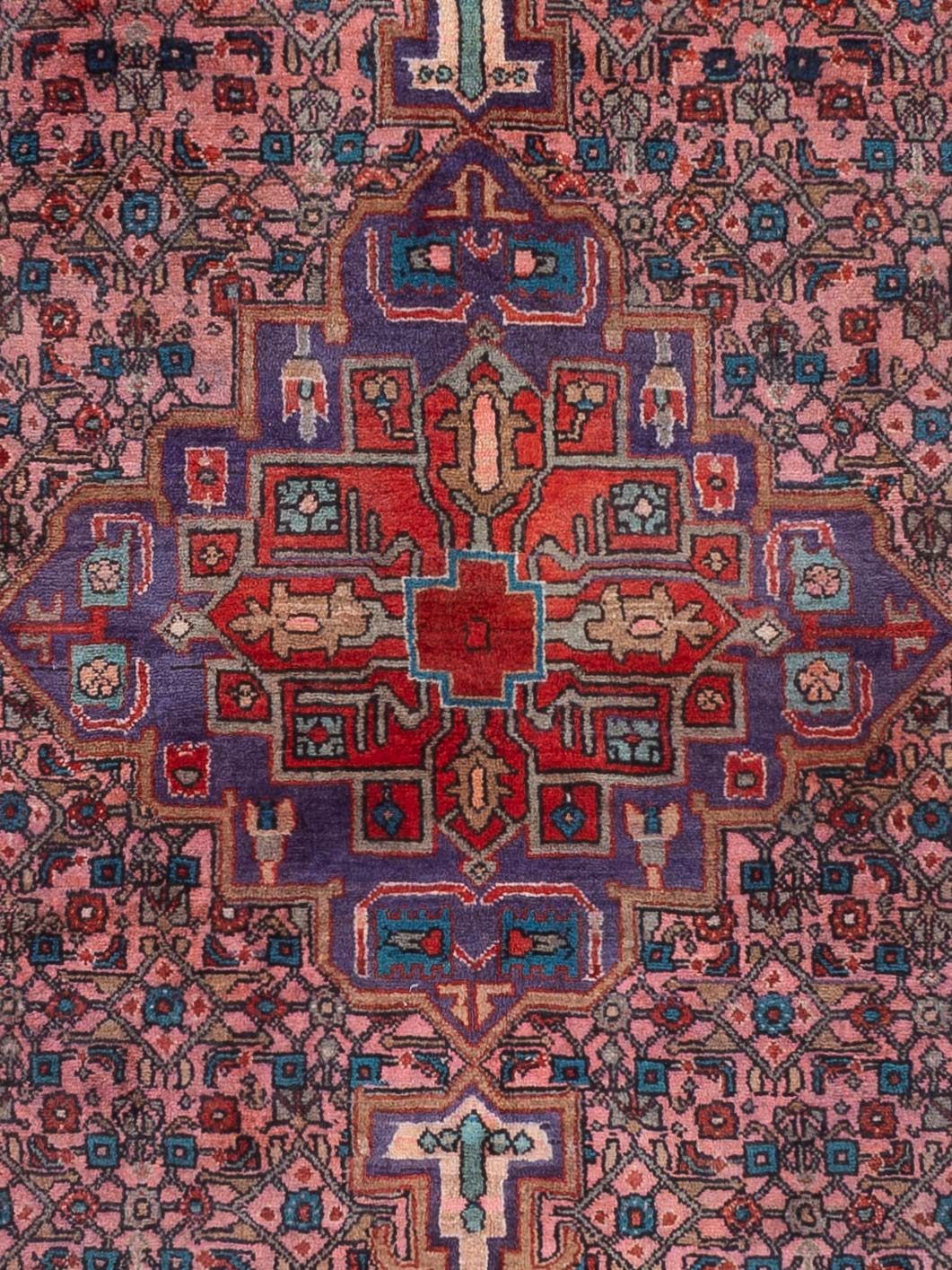 Perzisch Tapijt - Nomadisch - 250 x 157 cm - karamel