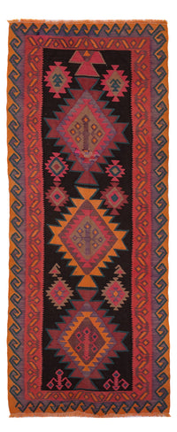 Kelim Teppich - Old - 360 x 150 cm - rost