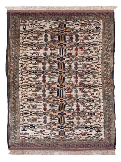Zijden kilim Tapijt