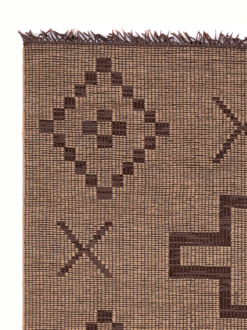 Moderner Teppich - 250 x 150 cm - hellbraun