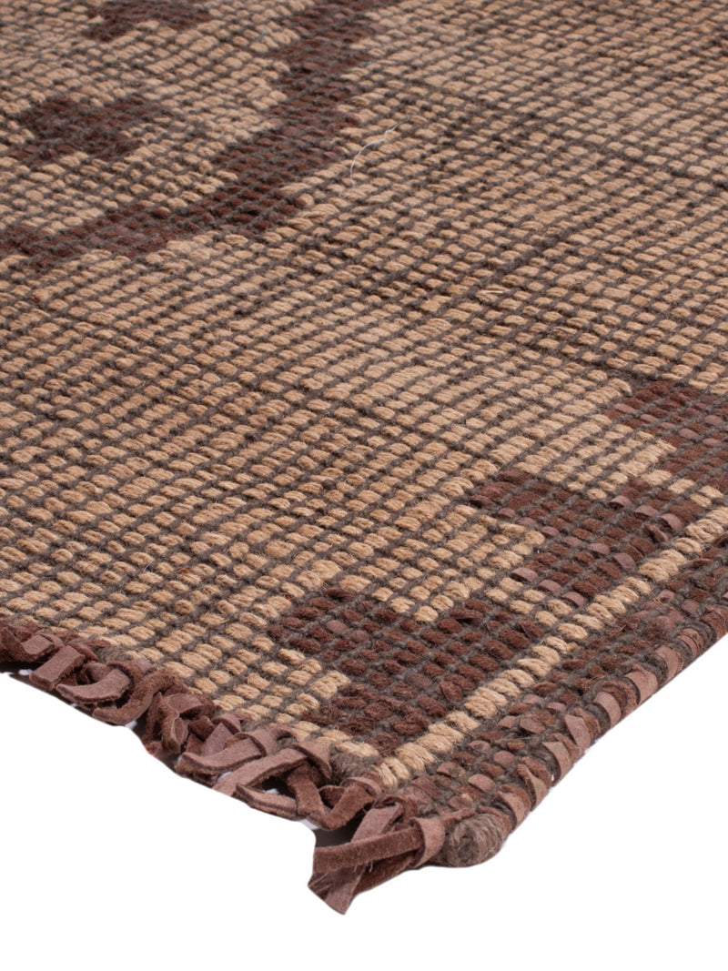 Moderner Teppich - 280 x 190 cm - hellbraun