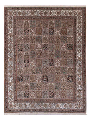 Orientteppich - Ghom - Indus - 396 x 306 cm - dunkelbeige