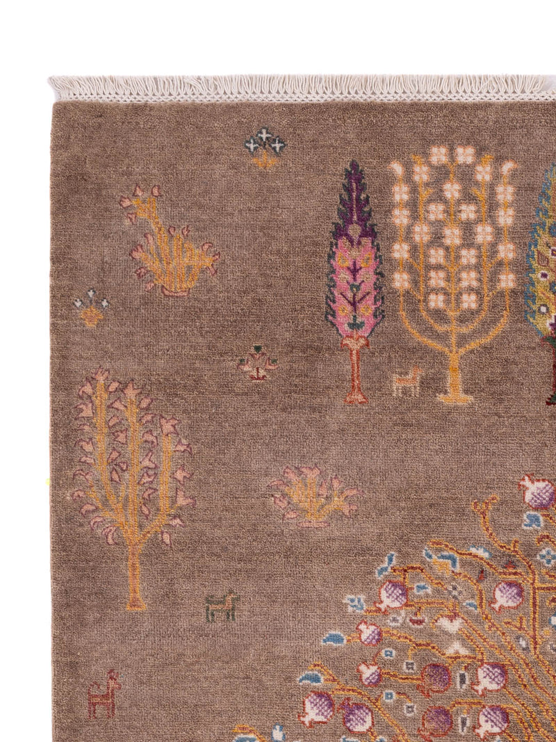 Ziegler Teppich - 240 x 170 cm - dunkelbeige