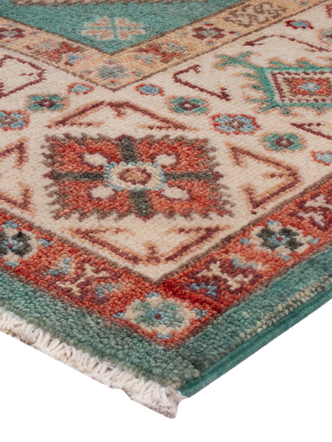 Ziegler Teppich - Kazak - 233 x 170 cm - hellgrün