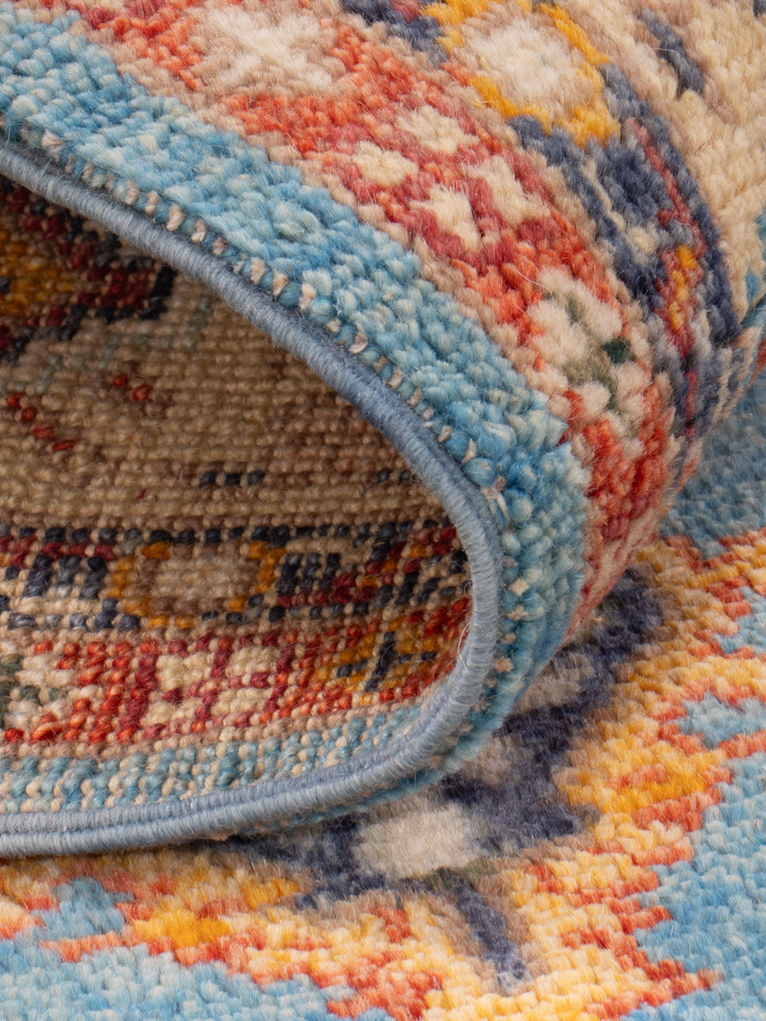 Ziegler Teppich - Kazak - 243 x 172 cm - hellblau