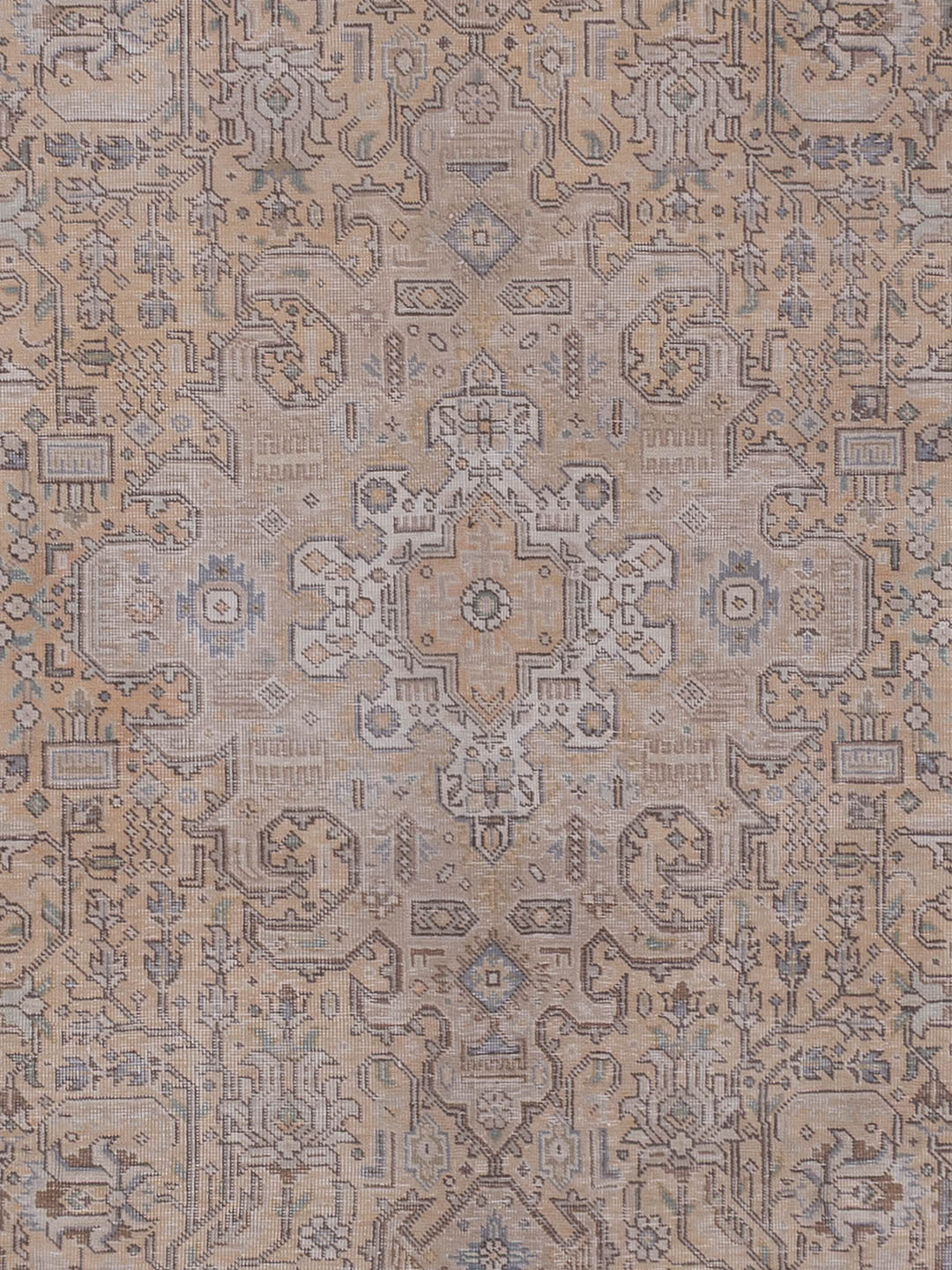 Vintage tapijt - 305 x 199 cm - karamel