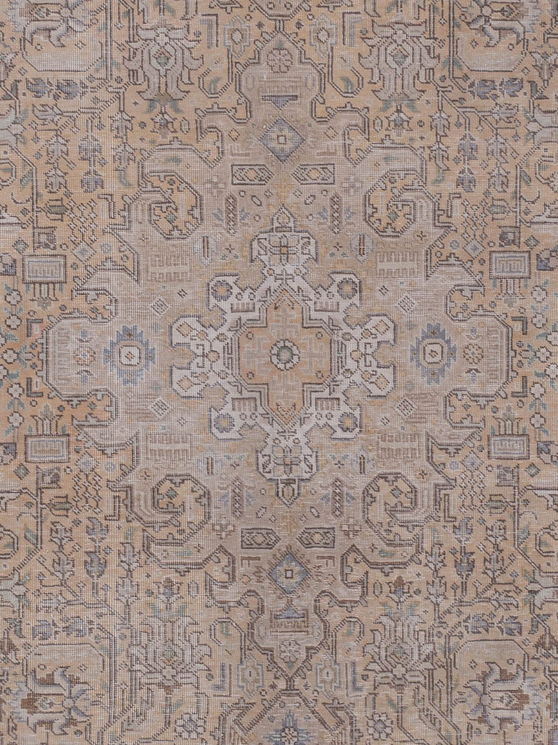 Vintage tapijt - 305 x 199 cm - karamel