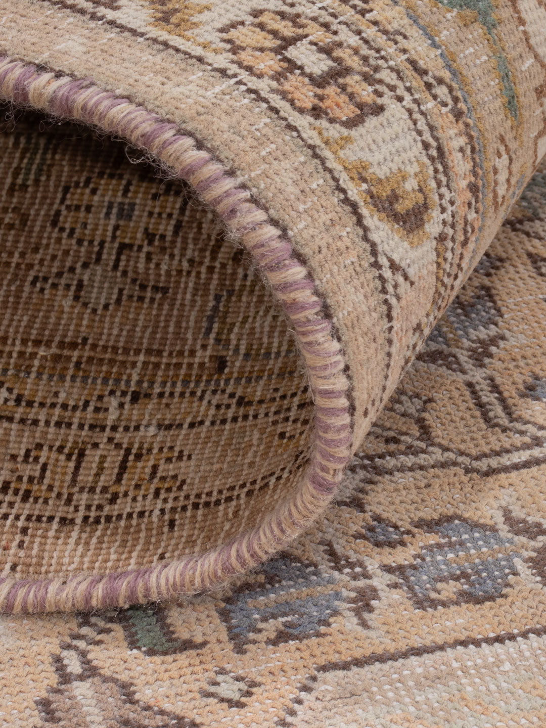 Vintage tapijt - 305 x 199 cm - karamel