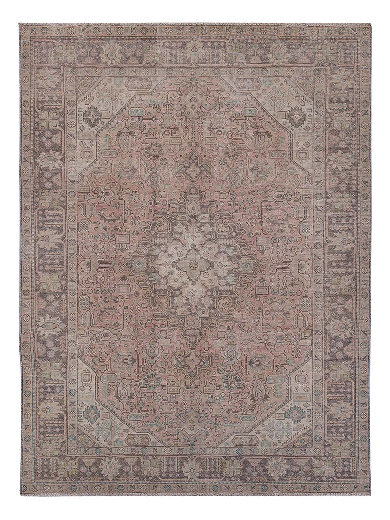 Vintage tapijt - 278 x 194 cm - karamel