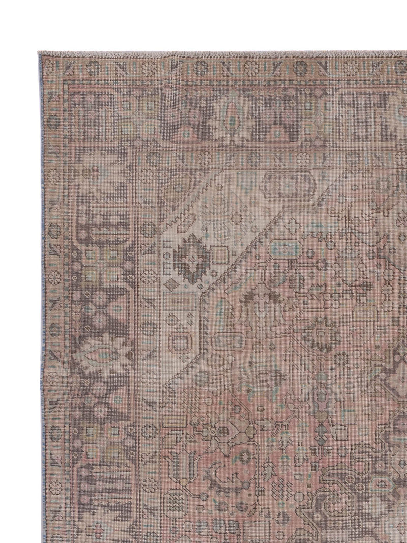 Vintage tapijt - 278 x 194 cm - karamel