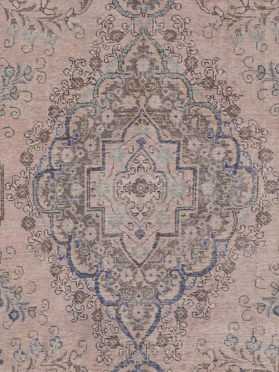 Vintage tapijt - 289 x 187 cm - karamel