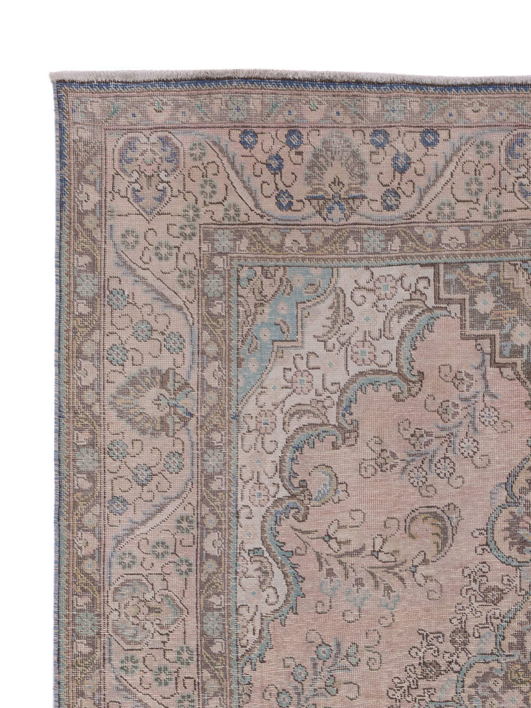 Vintage tapijt - 289 x 187 cm - karamel