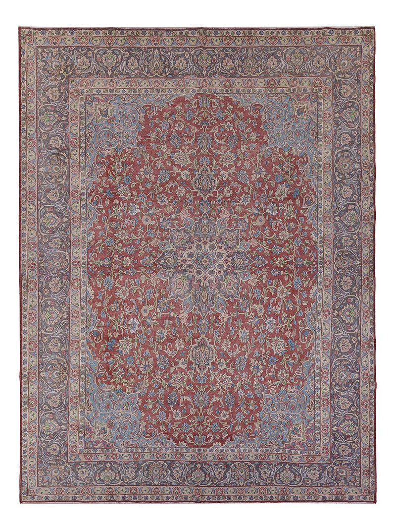 Vintage tapijt - 379 x 296 cm - karamel
