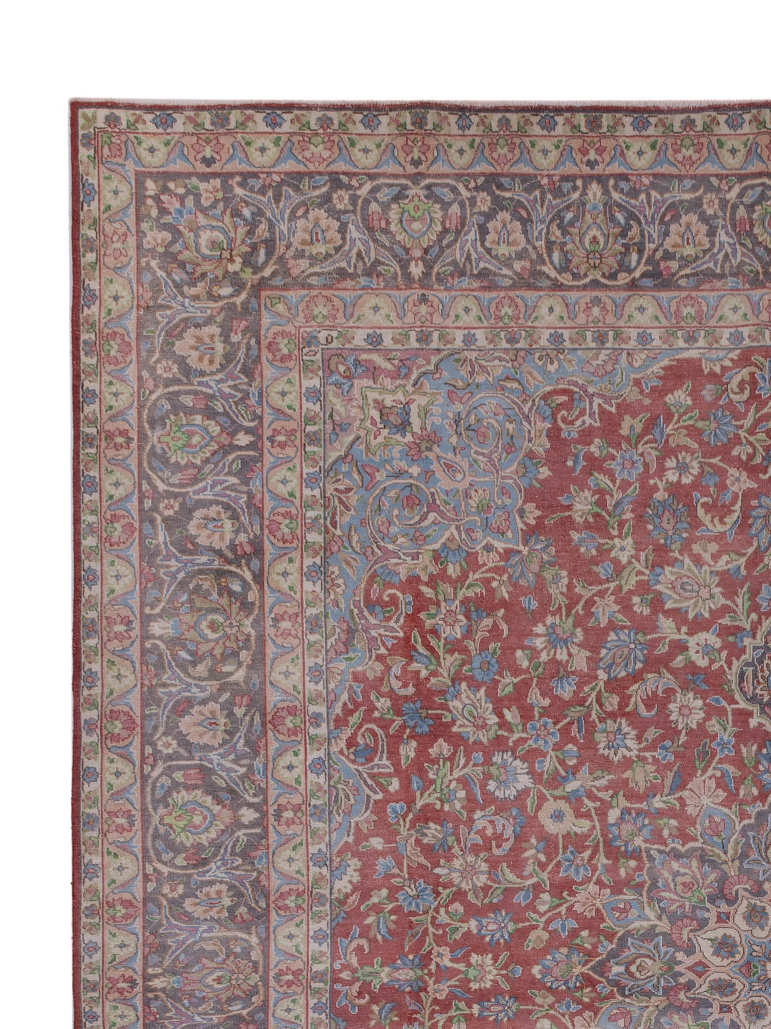 Vintage tapijt - 379 x 296 cm - karamel