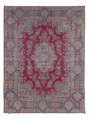 Vintage Teppich - 393 x 290 cm - hellrot