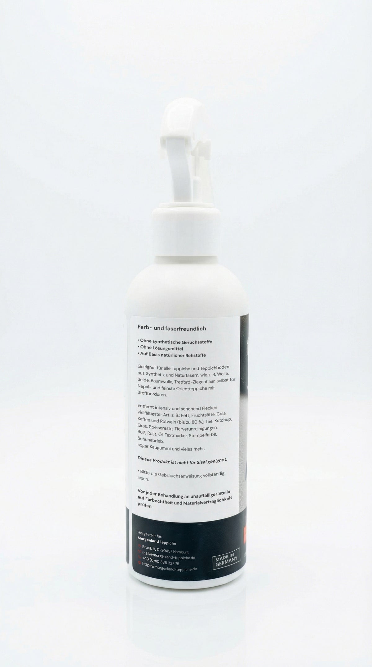 Reinigingsspray - 250 ml voor alle soorten tapijt