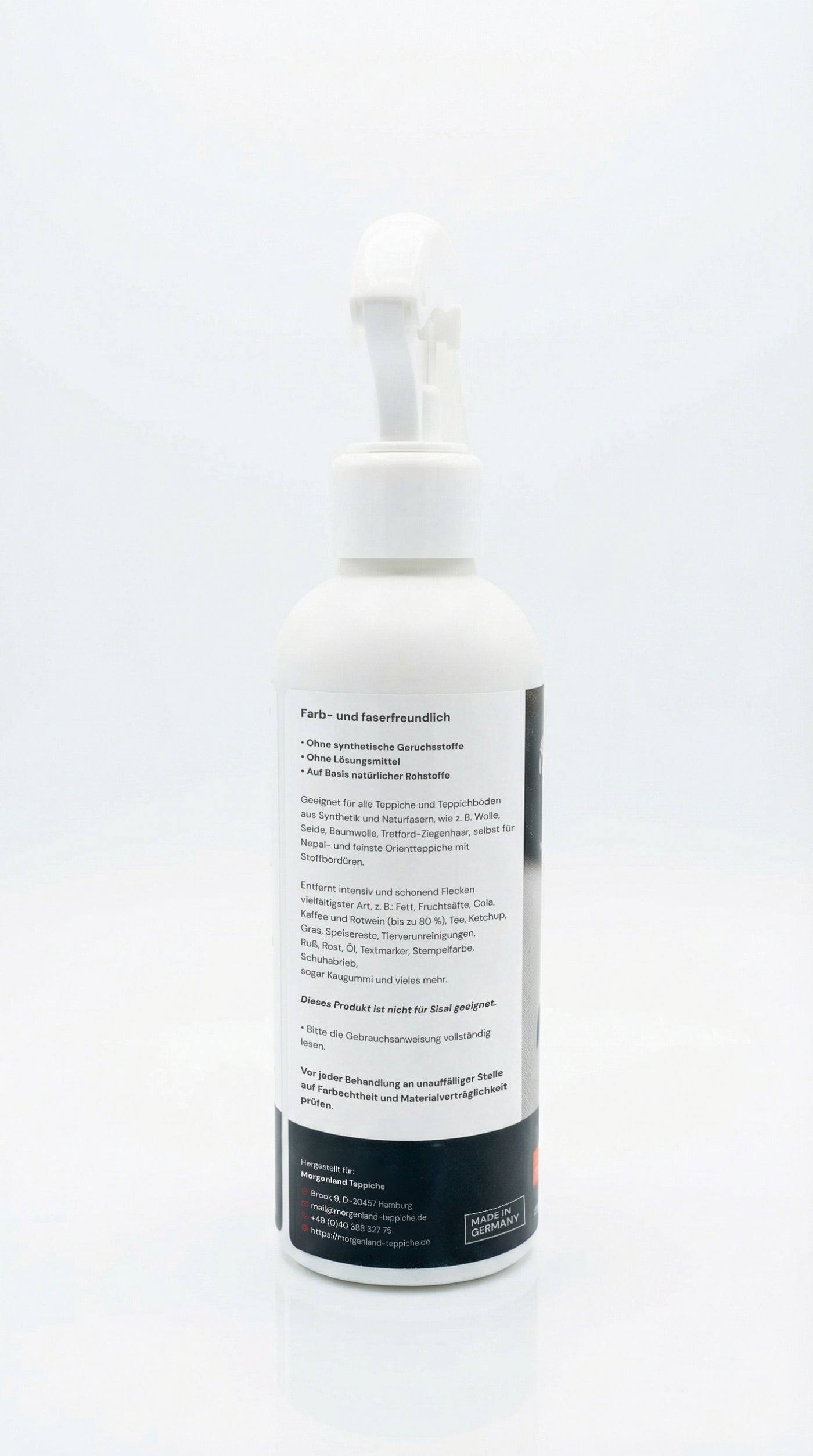 Reinigungsspray Tapijt