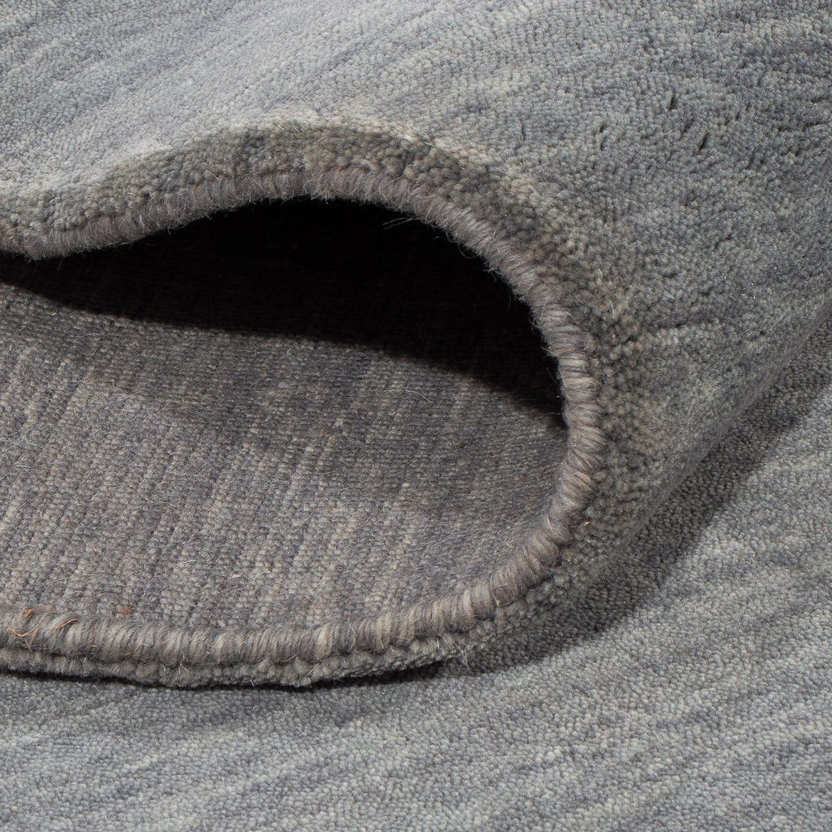 Gabbeh Tapijt - Loribaft Indus vierkant  - 250 x 250 cm - lichtgrijs