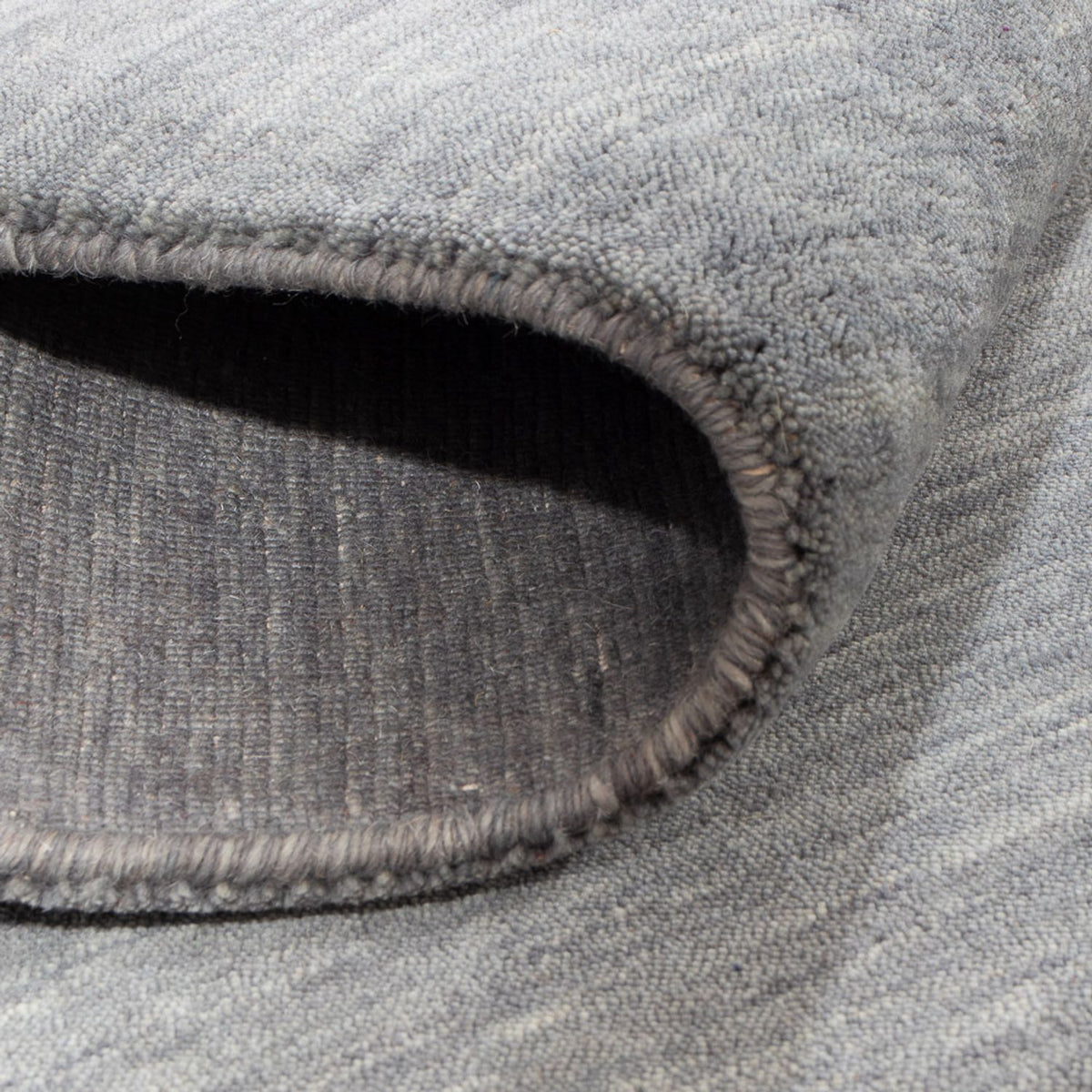 Gabbeh Tapijt - Loribaft Indus vierkant  - 200 x 200 cm - lichtgrijs