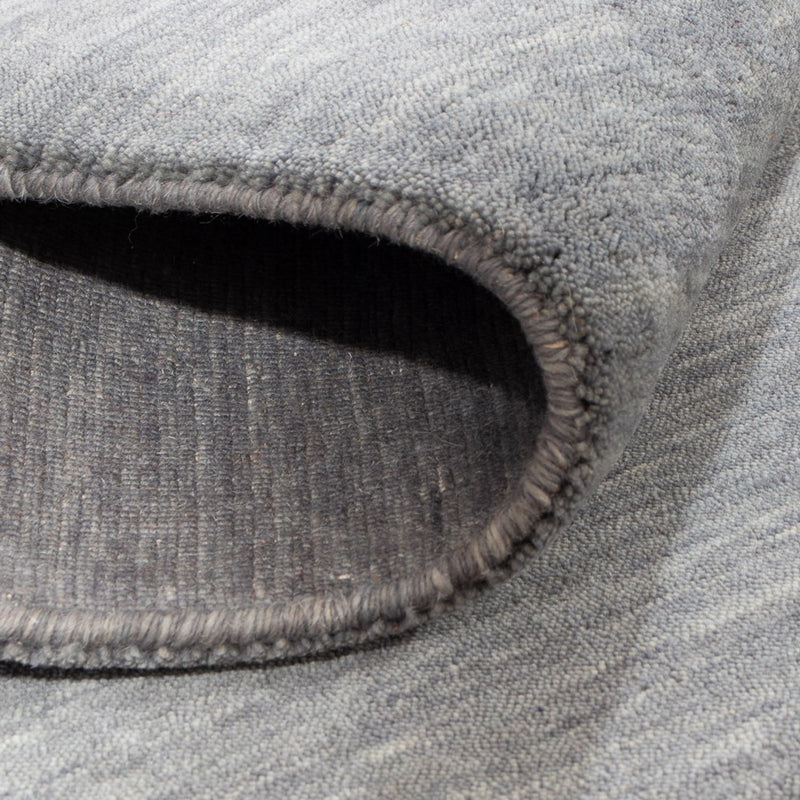 Gabbeh Tapijt - Loribaft Indus vierkant  - 200 x 200 cm - lichtgrijs