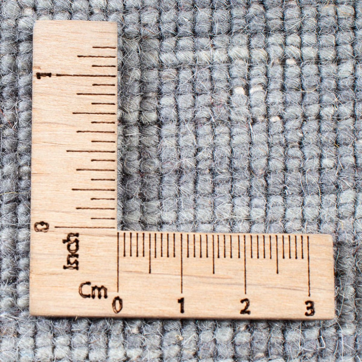 Gabbeh Tapijt - Loribaft Indus vierkant  - 200 x 200 cm - lichtgrijs