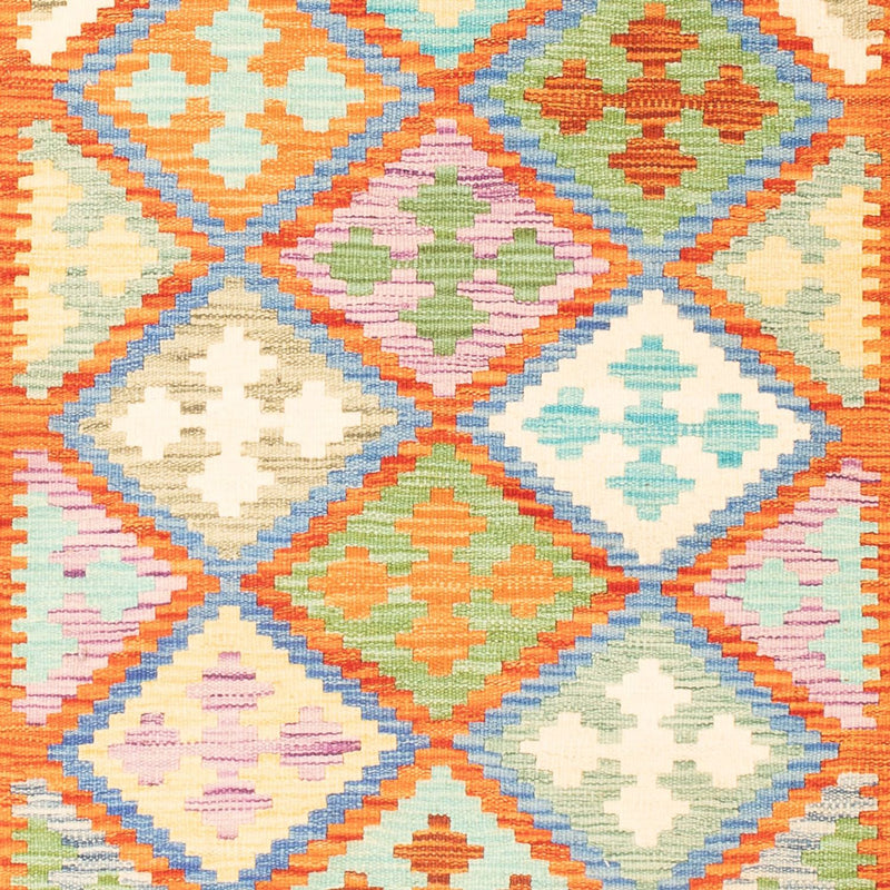 Kelim tapijt - Splash - 165 x 100 cm - veelkleurig