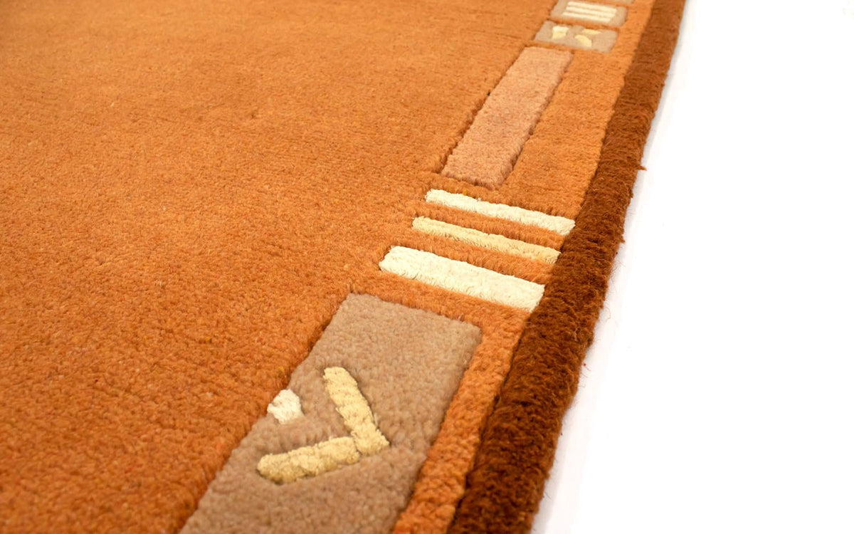 Nepal tapijt - 137 x 73 cm - oranje