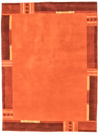 Nepal tapijt - 239 x 173 cm - oranje