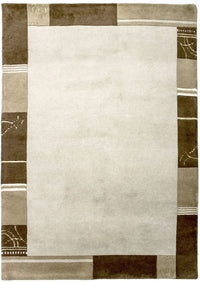 Nepal tapijt - 197 x 143 cm - beige