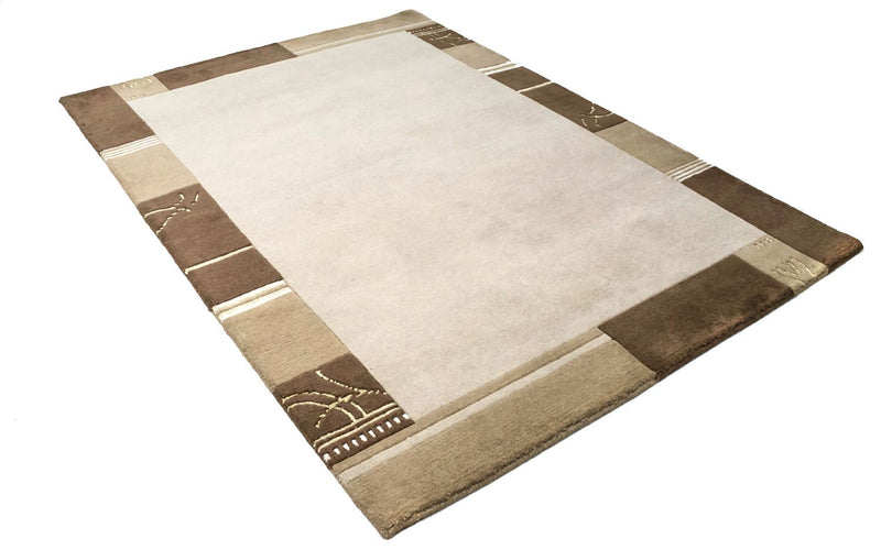 Nepal tapijt - 197 x 143 cm - beige
