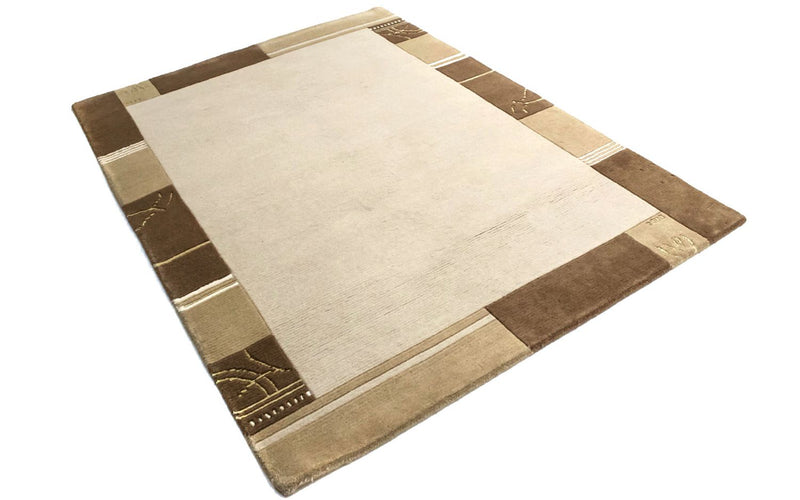 Nepal tapijt - 197 x 143 cm - beige