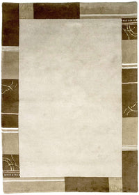 Nepal tapijt - 195 x 144 cm - beige