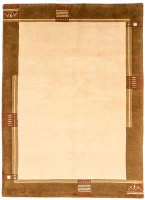 Nepal tapijt - 197 x 144 cm - beige