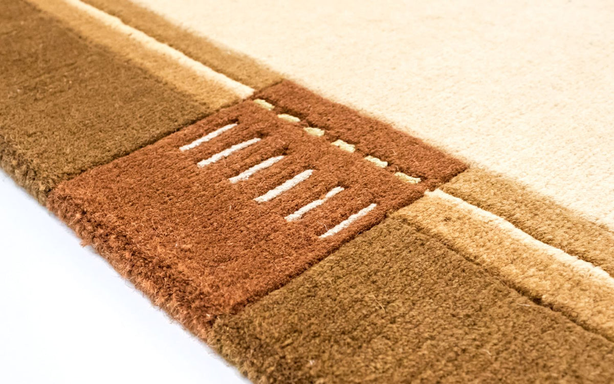 Nepal tapijt - 197 x 144 cm - beige