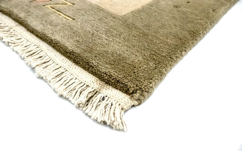 Nepal tapijt - 200 x 142 cm - beige