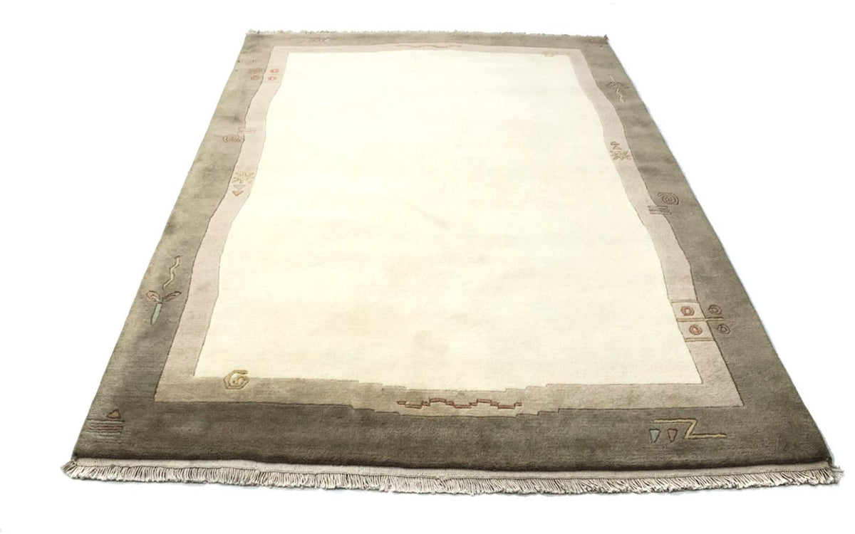 Nepal tapijt - 200 x 142 cm - beige