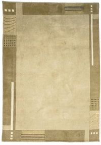 Nepal tapijt - 194 x 143 cm - beige