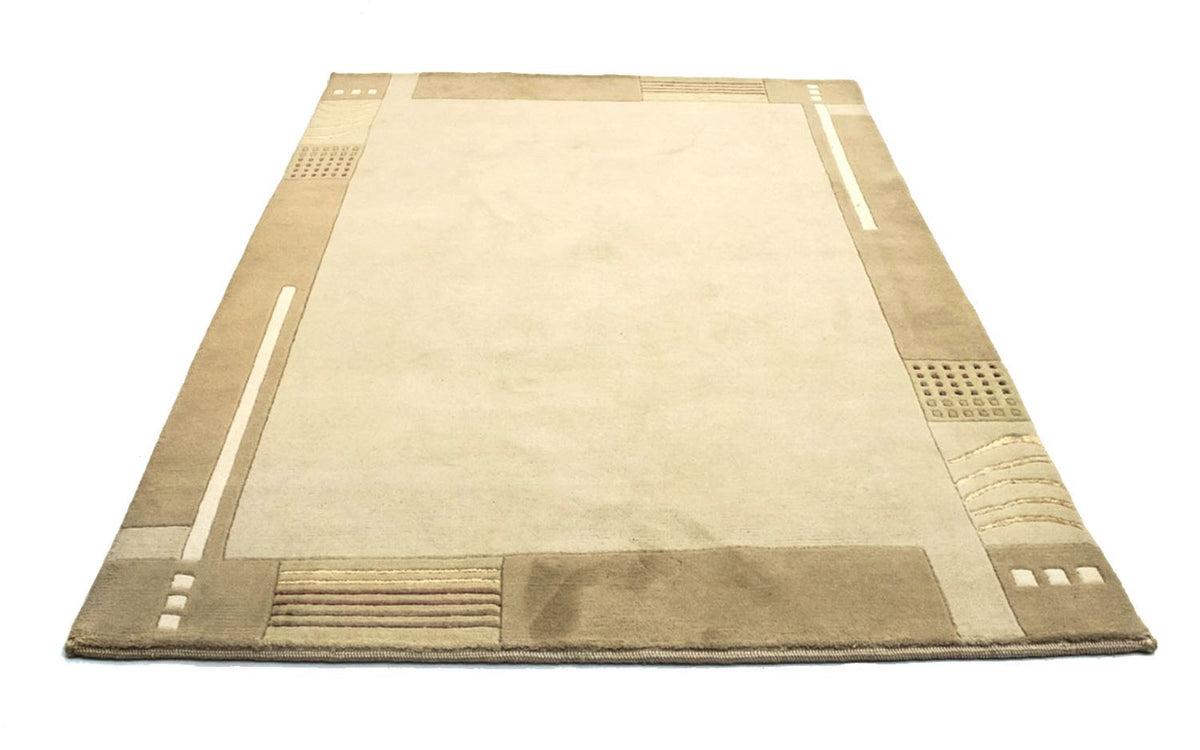 Nepal tapijt - 194 x 143 cm - beige