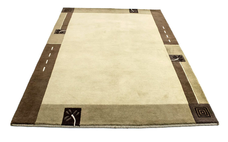 Nepal tapijt - 202 x 145 cm - beige