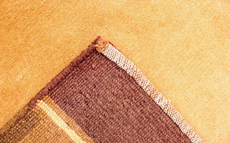 Nepal tapijt - 201 x 146 cm - oranje