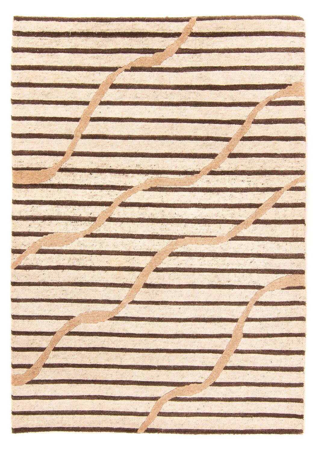 Nepal tapijt - 202 x 141 cm - beige