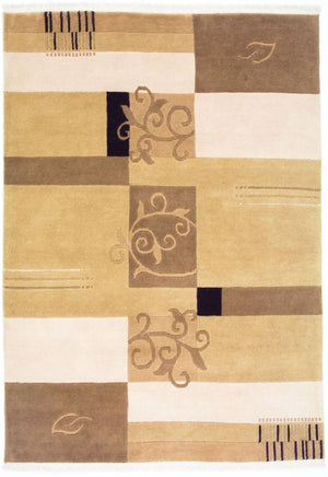 Nepal tapijt - 183 x 130 cm - veelkleurig