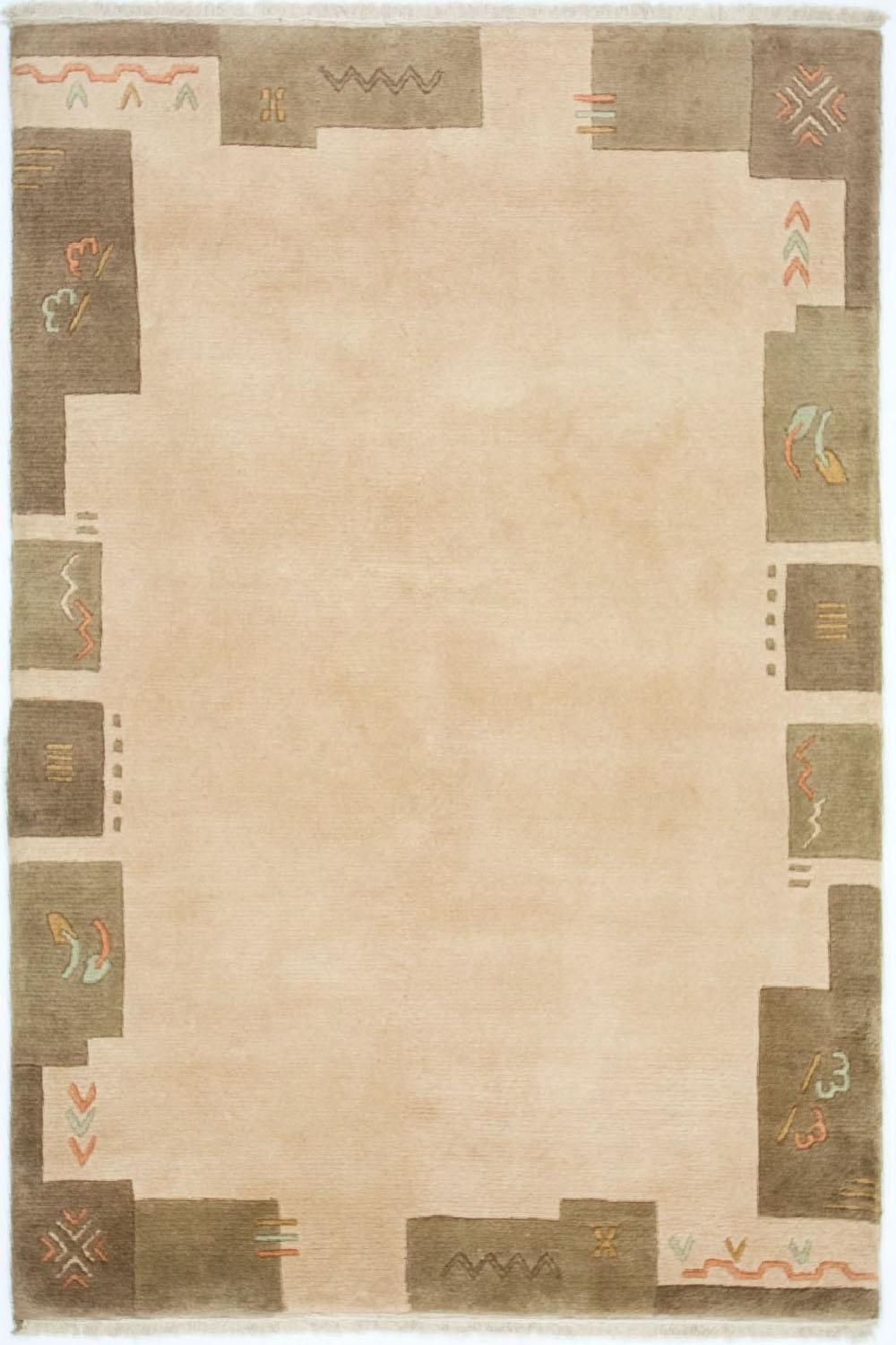 Nepal tapijt - 182 x 124 cm - veelkleurig