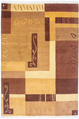 Nepal tapijt - 184 x 121 cm - veelkleurig