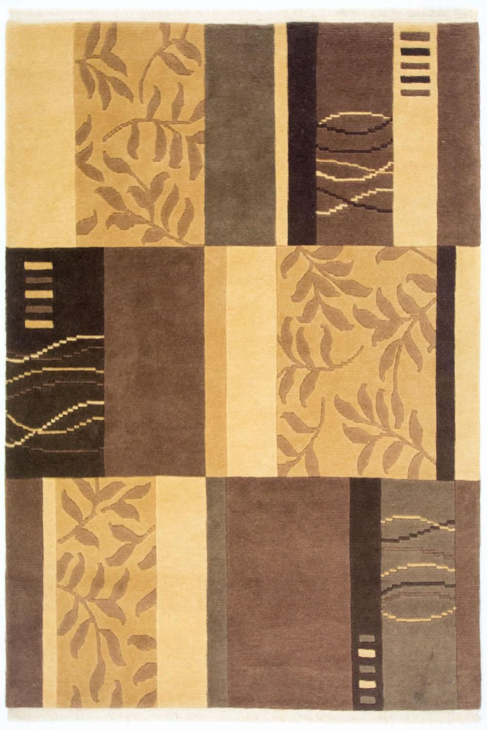 Nepal tapijt - 184 x 130 cm - veelkleurig