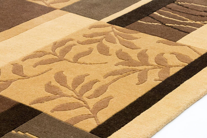 Nepal tapijt - 184 x 130 cm - veelkleurig