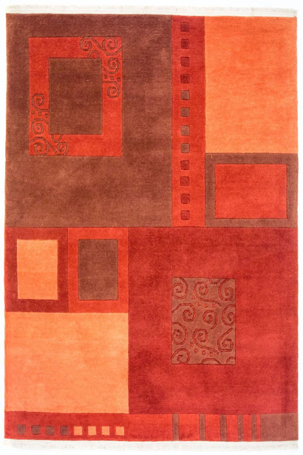 Nepal tapijt - 185 x 131 cm - veelkleurig