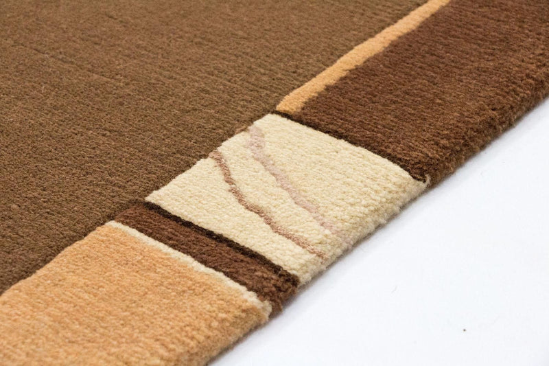 Nepal tapijt - 181 x 122 cm - bruin