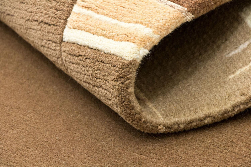 Nepal tapijt - 181 x 122 cm - bruin